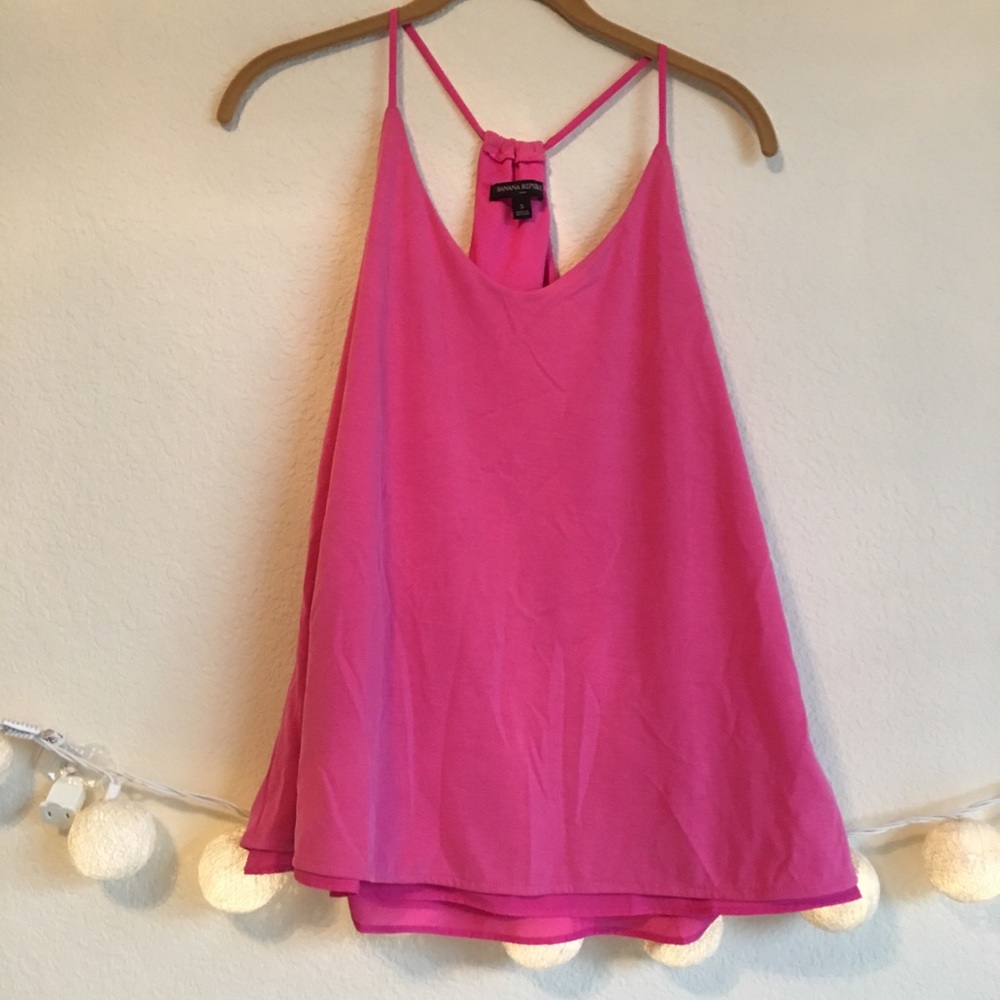 Bright pink Tank top